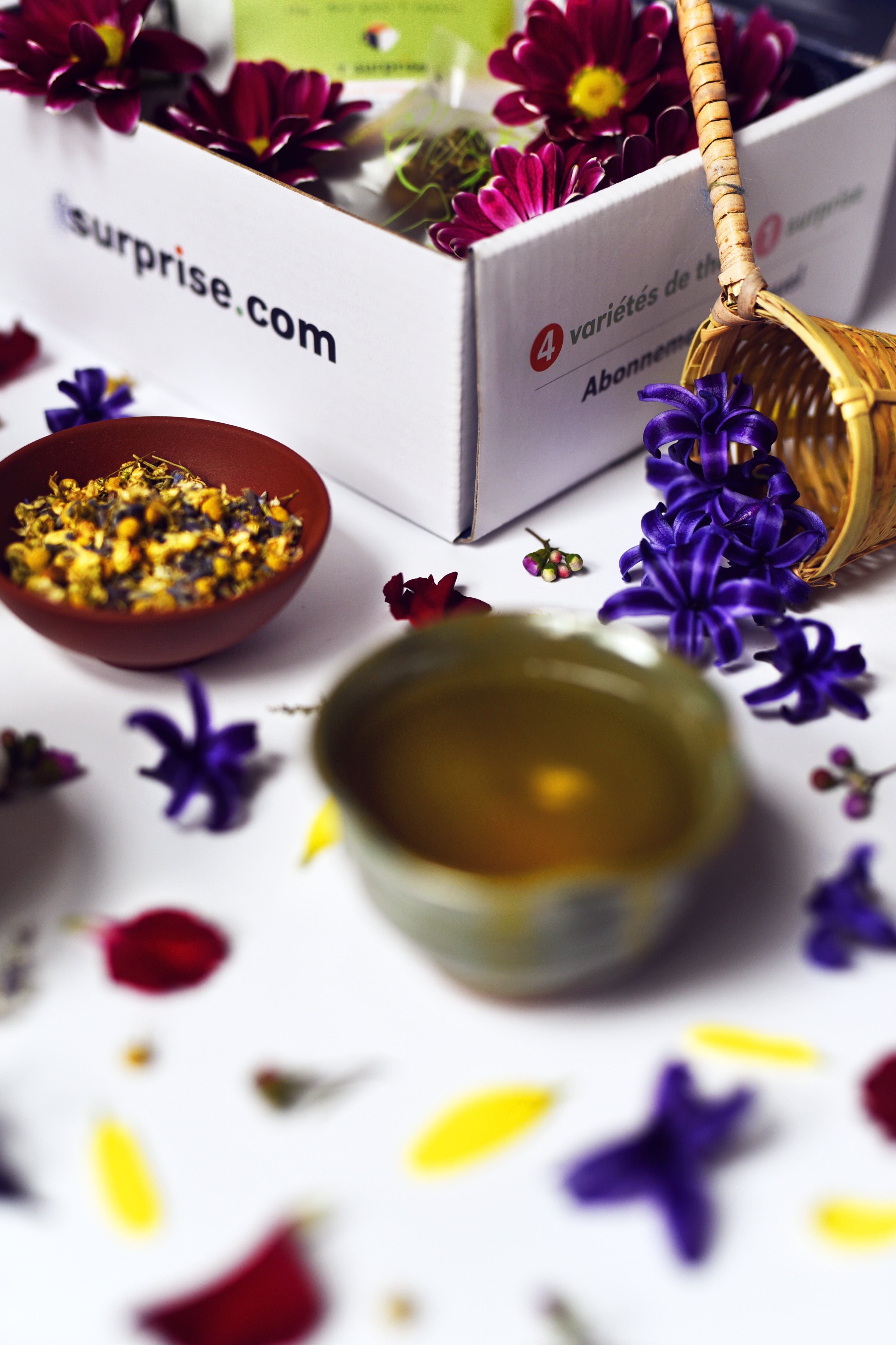 Palette de saveurs : un voyage artistique à travers le thé