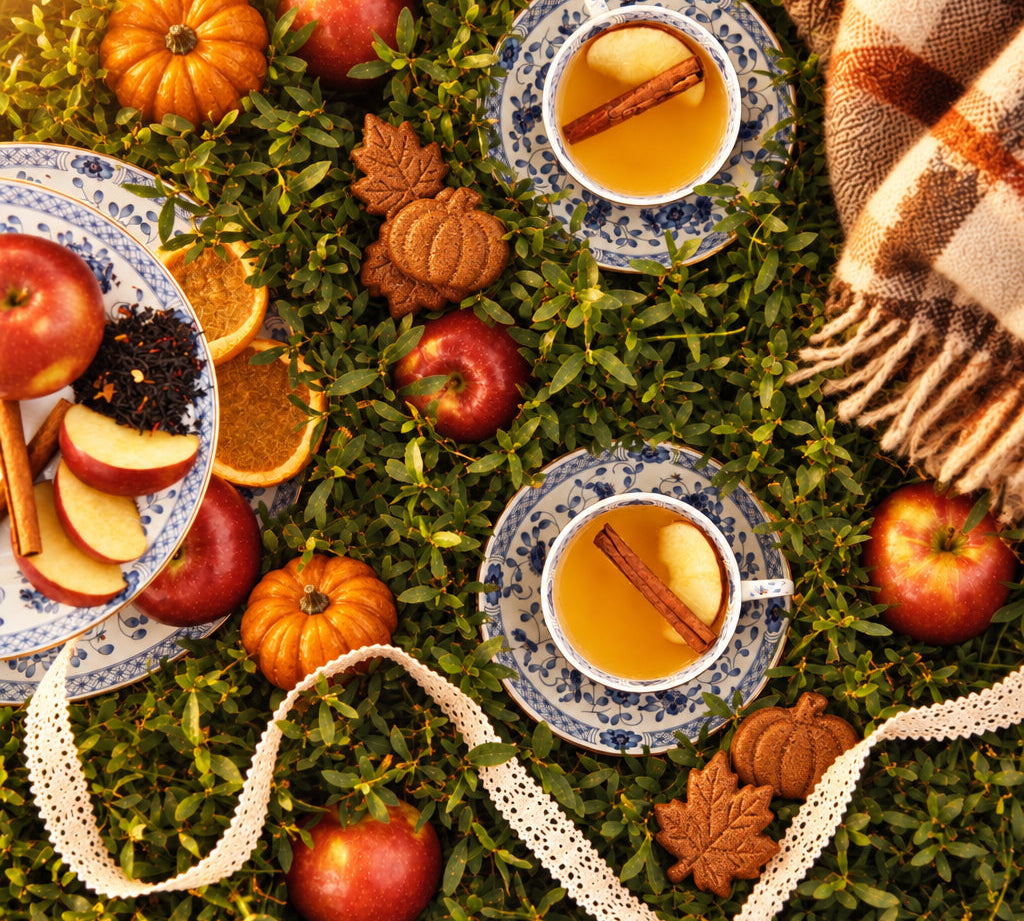 Pomme, citrouille, cannelle : les saveurs incontournables du thé en automne