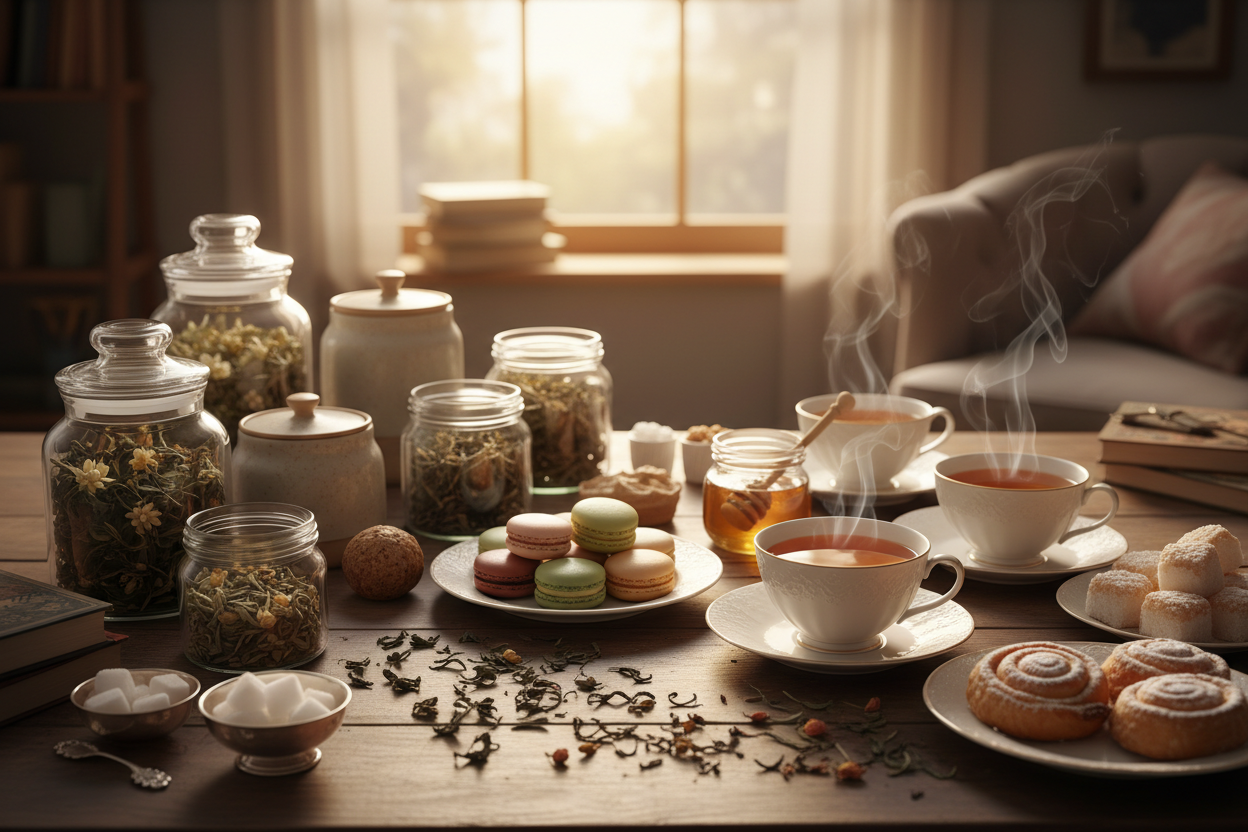 Dévoilement de la boîte de thé : Une douce balade