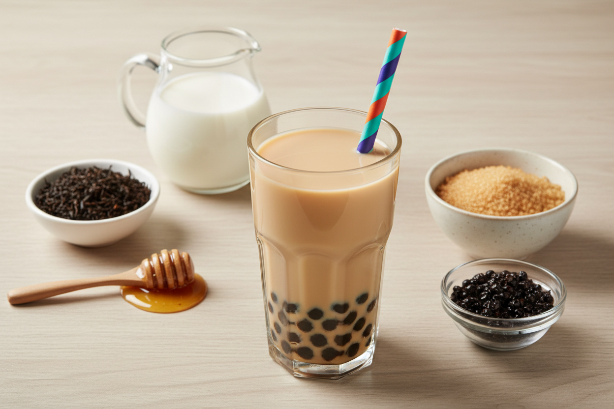 Bubble tea : recette facile