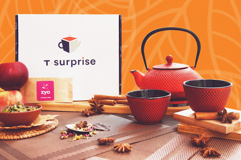 Le coffret de thé Sous le ciel de l'été indien