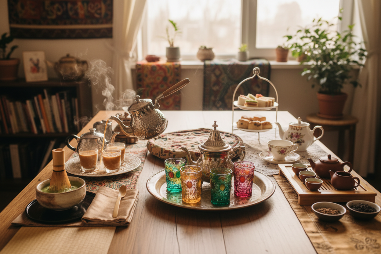 Le thé à travers le monde