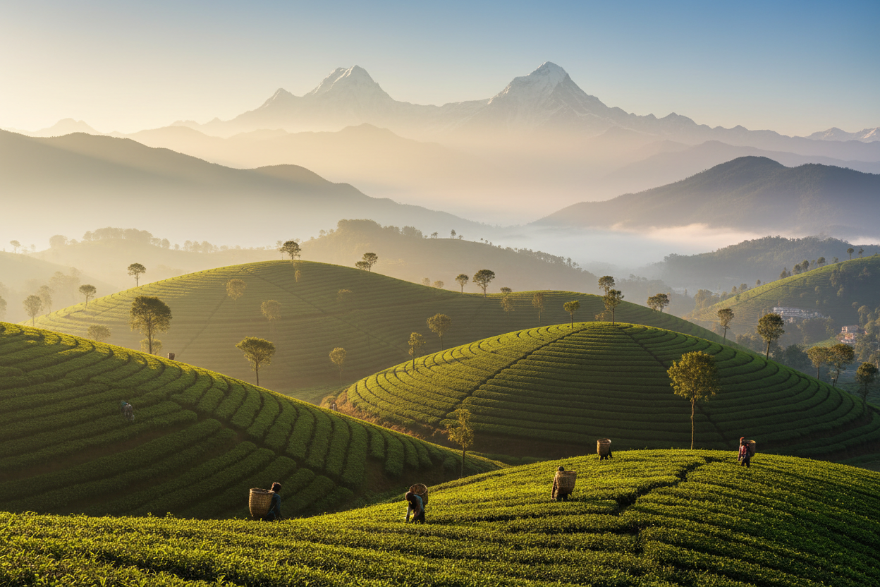Darjeeling, le grand cru des thés noirs