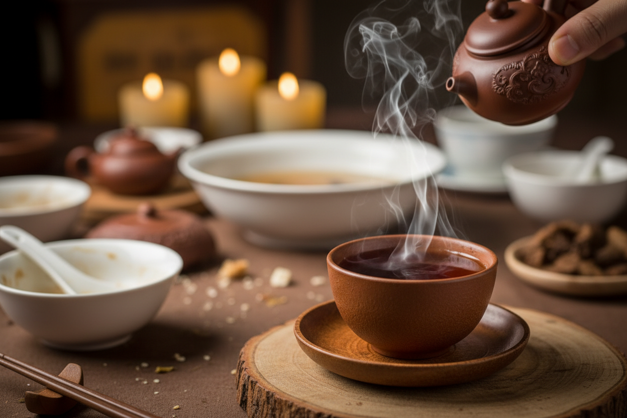 Pu-erh tea: benefits, digestion, and the history of a fermented tea – T ...