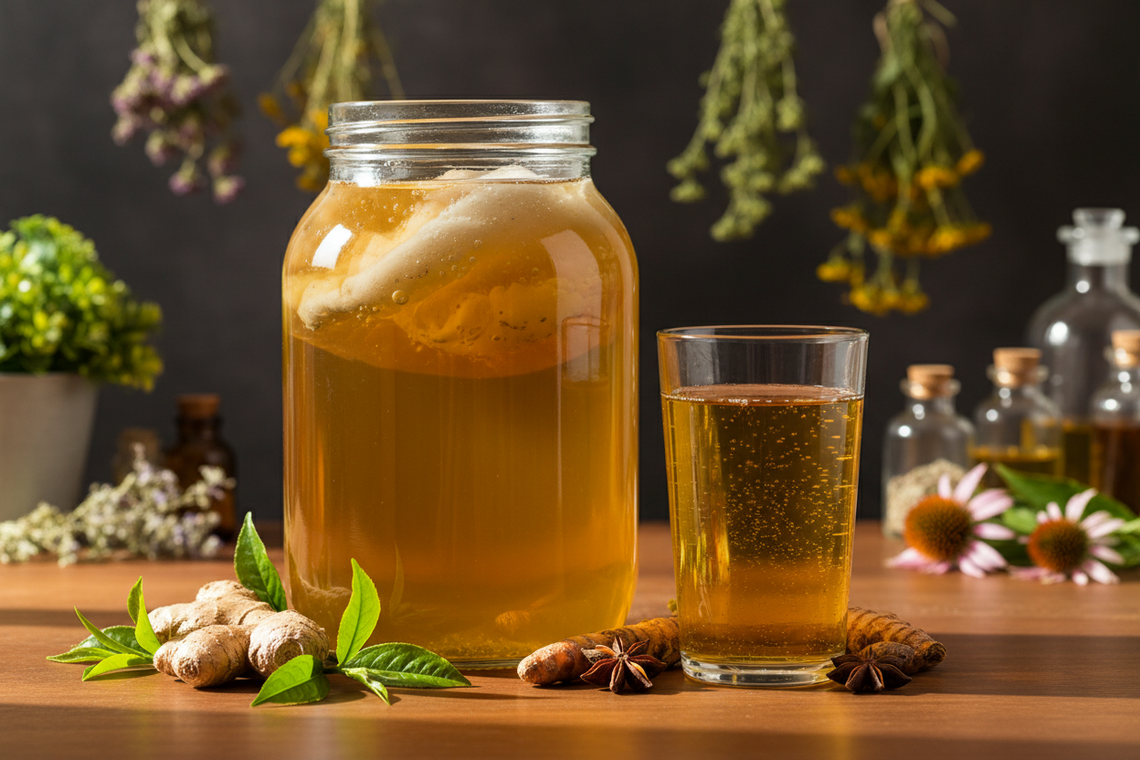 Kombucha, le thé aux effets médicaux