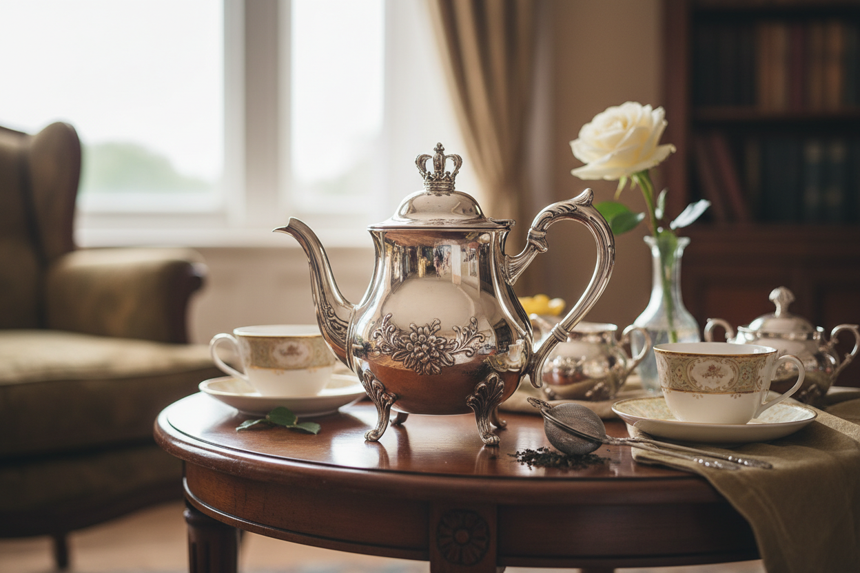 La reine du service de thé : zoom sur la théière