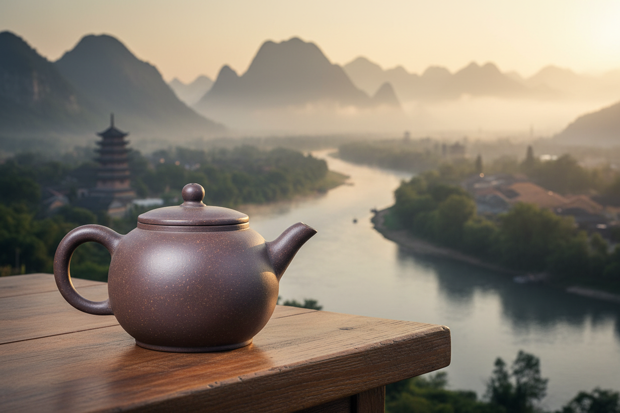 La toute première théière, ou : remonter le fleuve du thé et de ses contenants