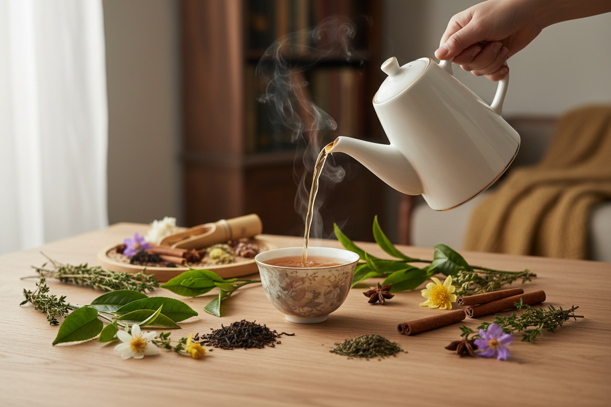 Laisse-nous te parler du thé…