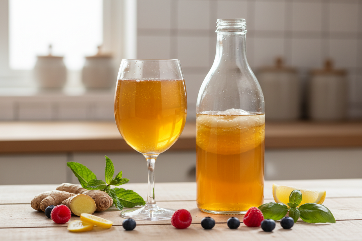 Le kombucha : une boisson fermentée aux vertus insoupçonnées
