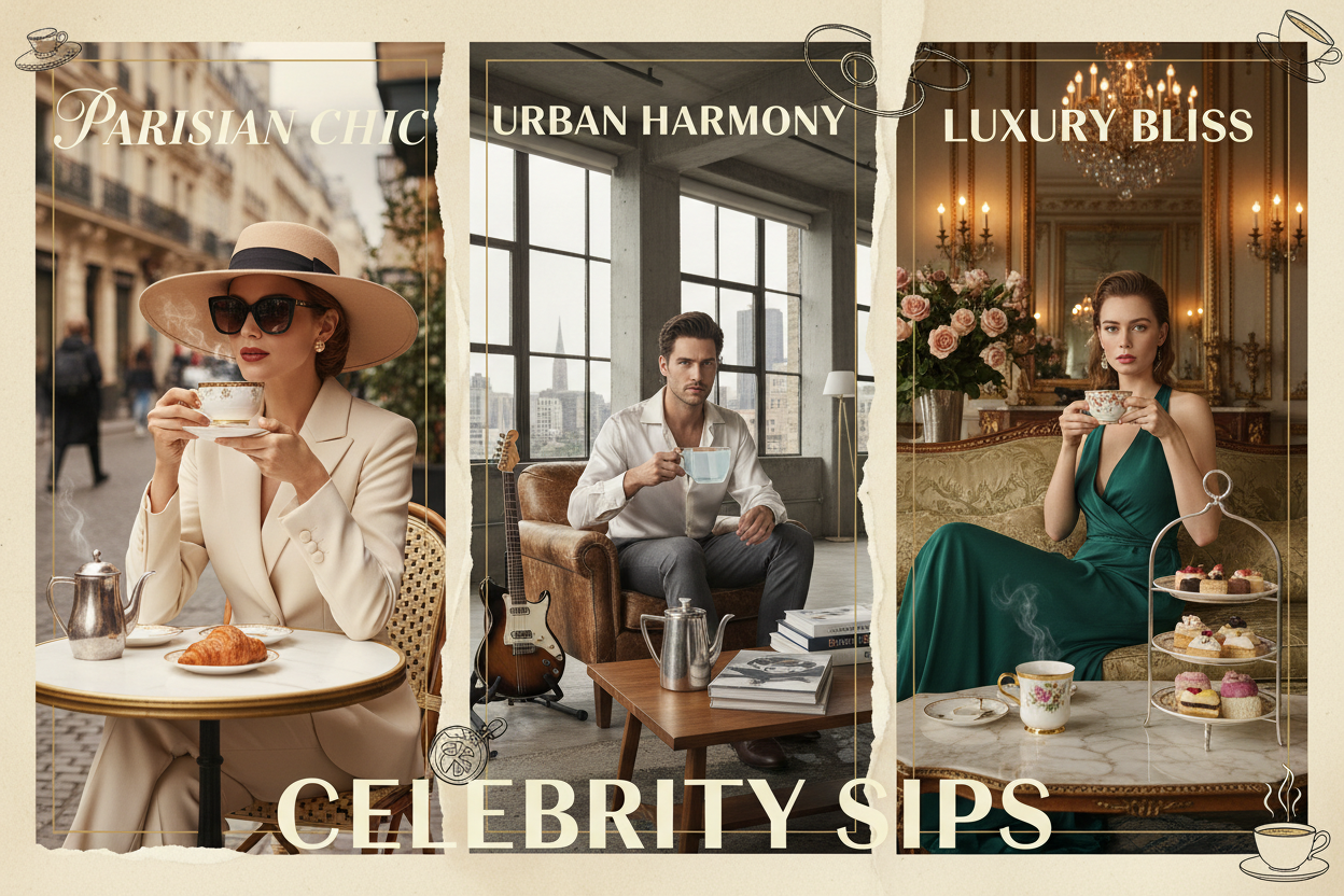 Les célébrités qui aiment leur thé