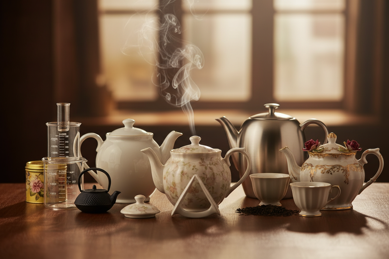 La théière sous toutes ses formes et coutures