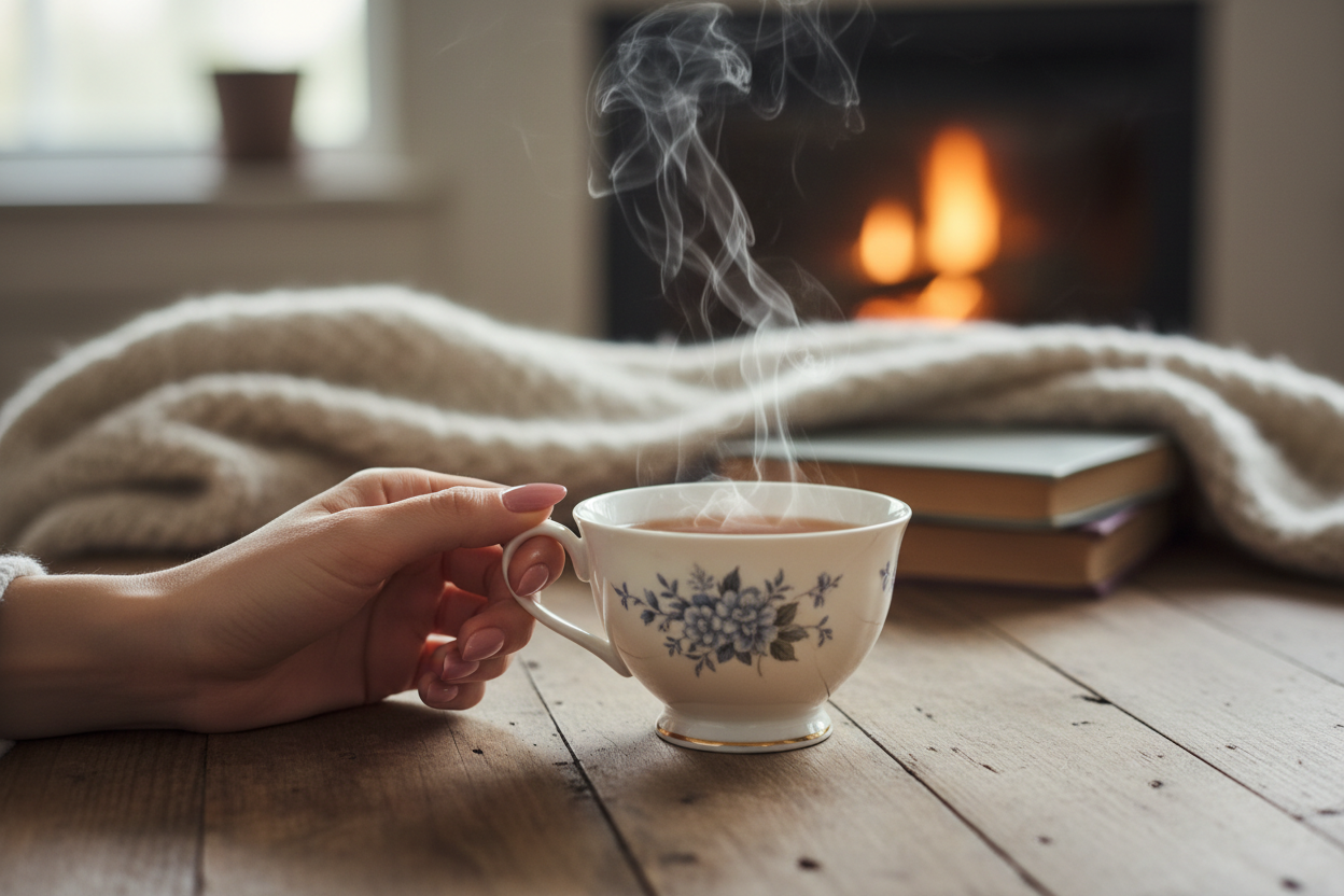 Bavardages autour de la tasse de thé