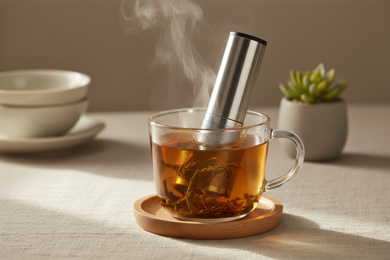 Pratico-pratique : l’infuseur à thé, l’accessoire à toutes les modes