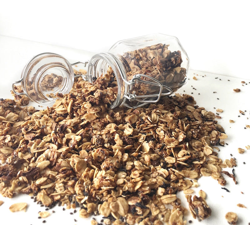 La recette du mois : Granola à la noix de coco et thé
