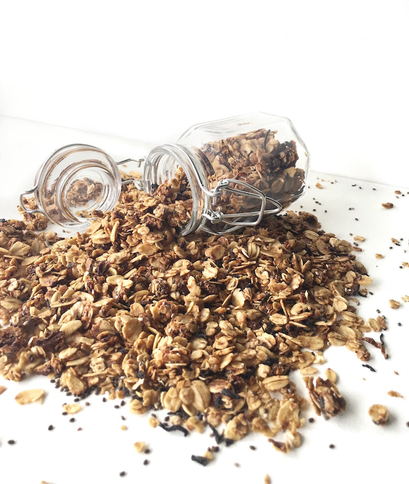 La recette du mois : Granola à la noix de coco et thé