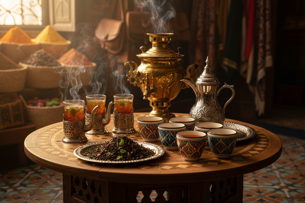 Thé autour du monde: Moyen-Orient et Afrique