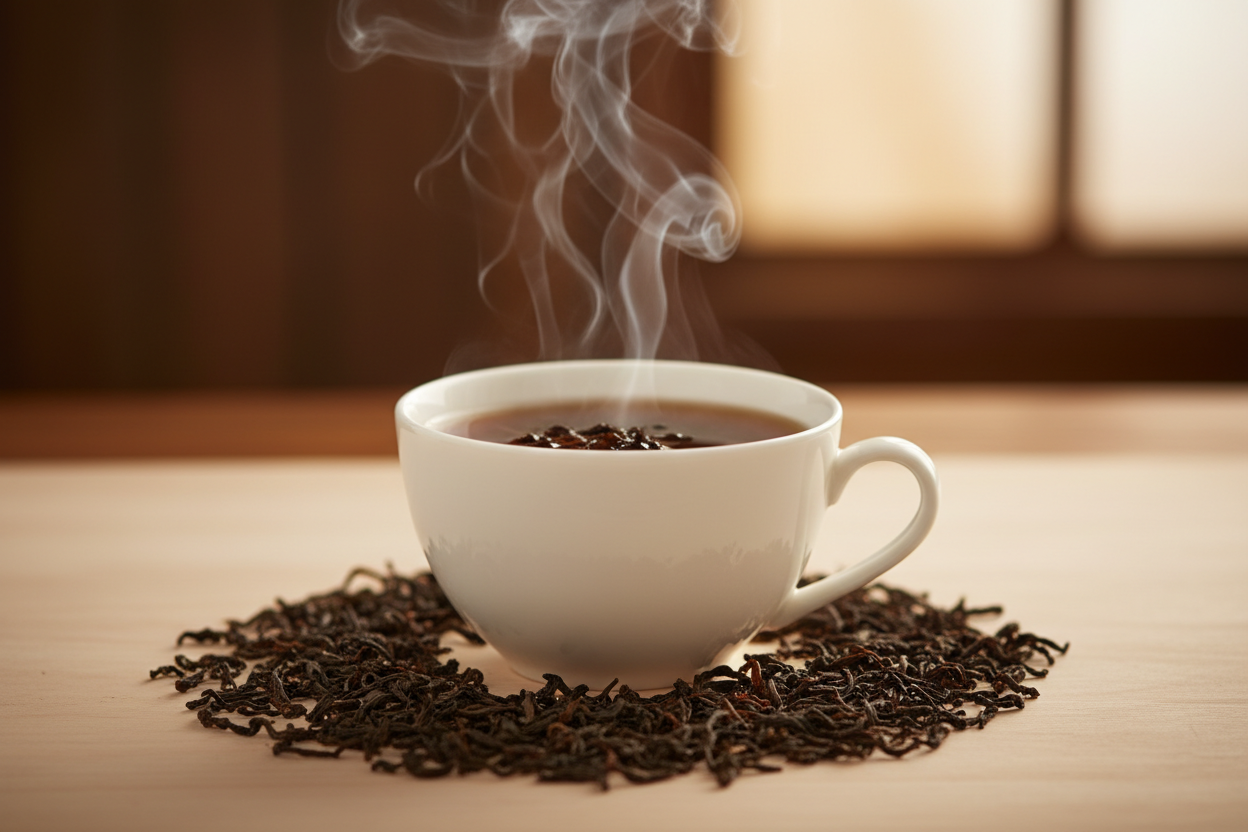 Le thé noir : intense, énergisant et résolument occidental