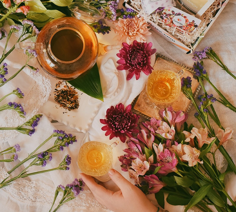 S'évader au Jardin : Une Ode aux Thés Fleuries