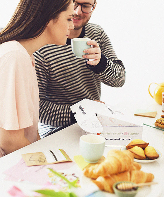 Abonnement de thés et infusions pour la saint valentin