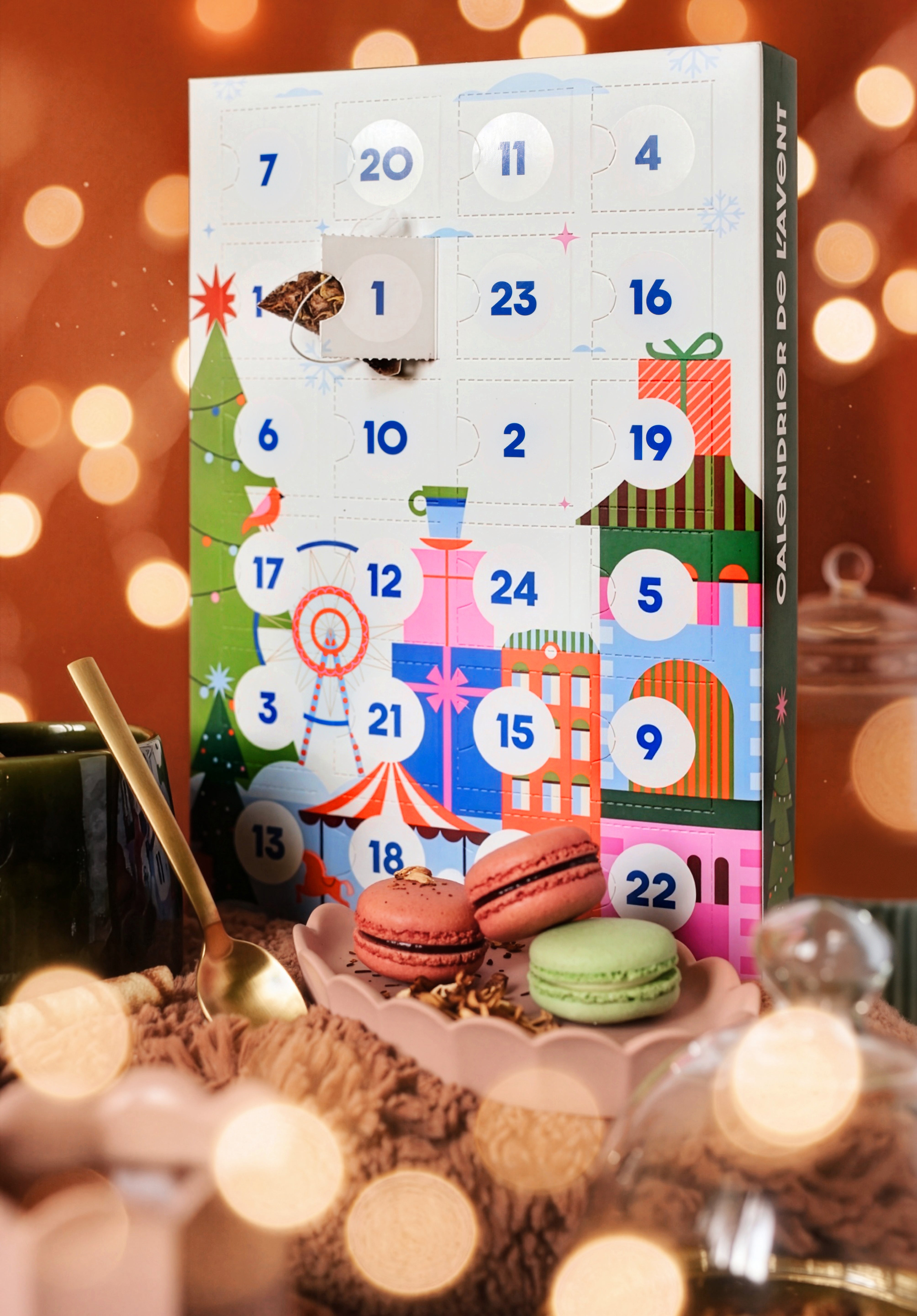 Calendrier de l'avent de thé et infusion au Québec