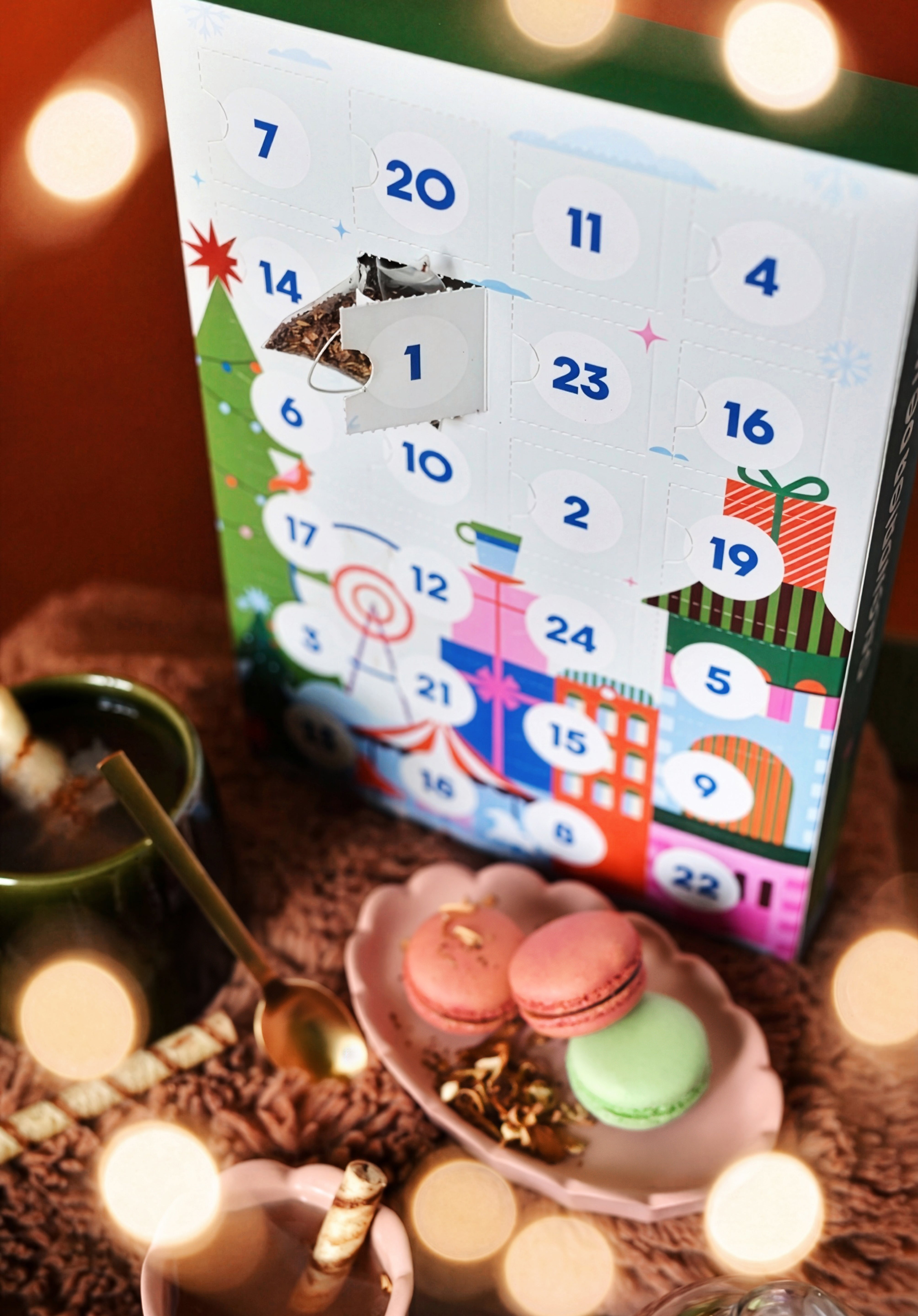 Calendrier de l'avent de thé et infusion au Québec