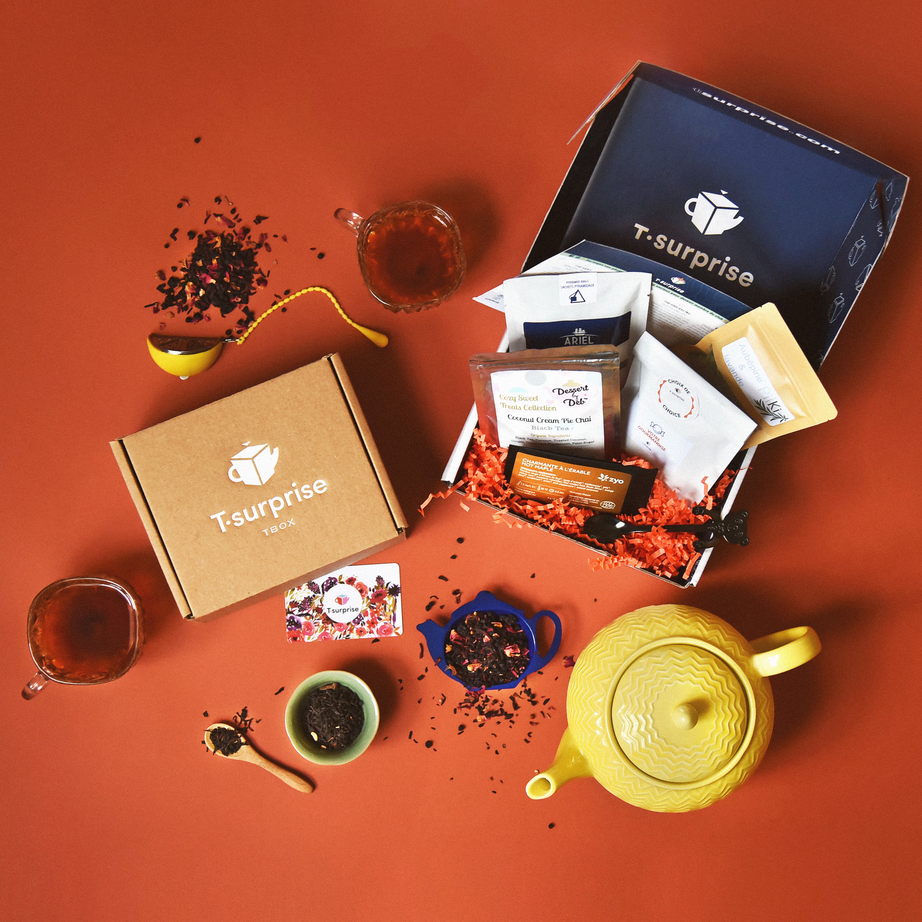 Coffret coup de coeur de thés et infusions