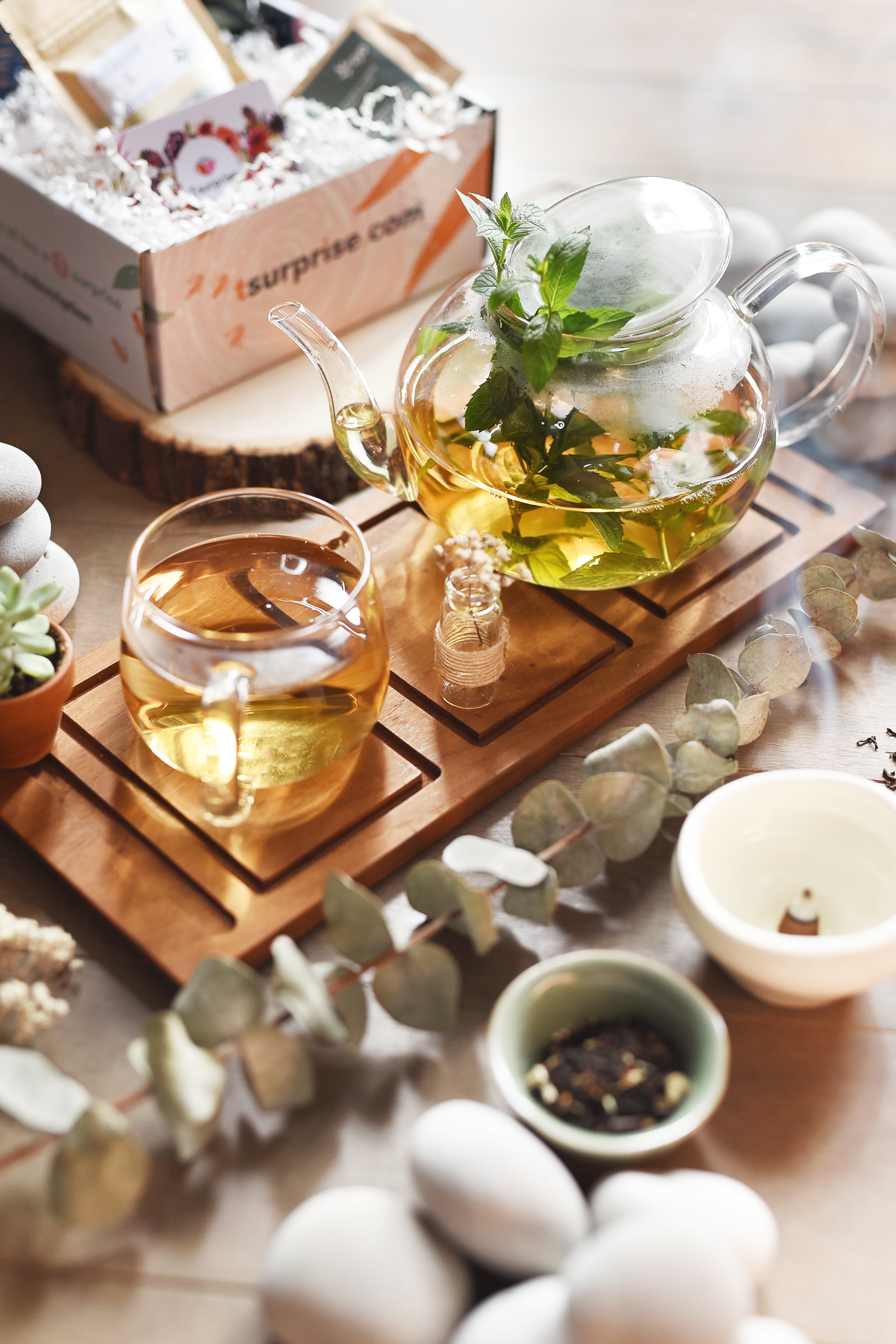 Les premiers rayons - coffret de thés et infusions