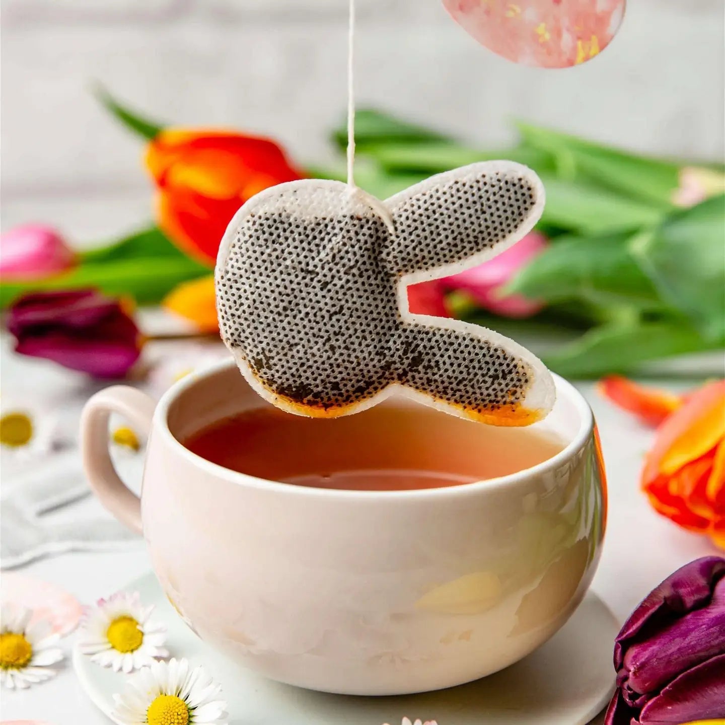 Sachets de thé personnalisés en forme de lapin Tea Heritage