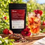 Thé blanc Fraise Hibiscus – 15 g