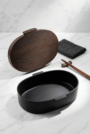Boîte bento japonaise Mokume hermétique – 800 ml