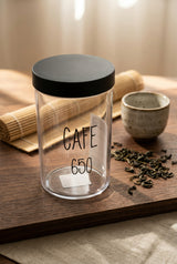 Boîte hermétique japonaise pour thé ou café – transparente