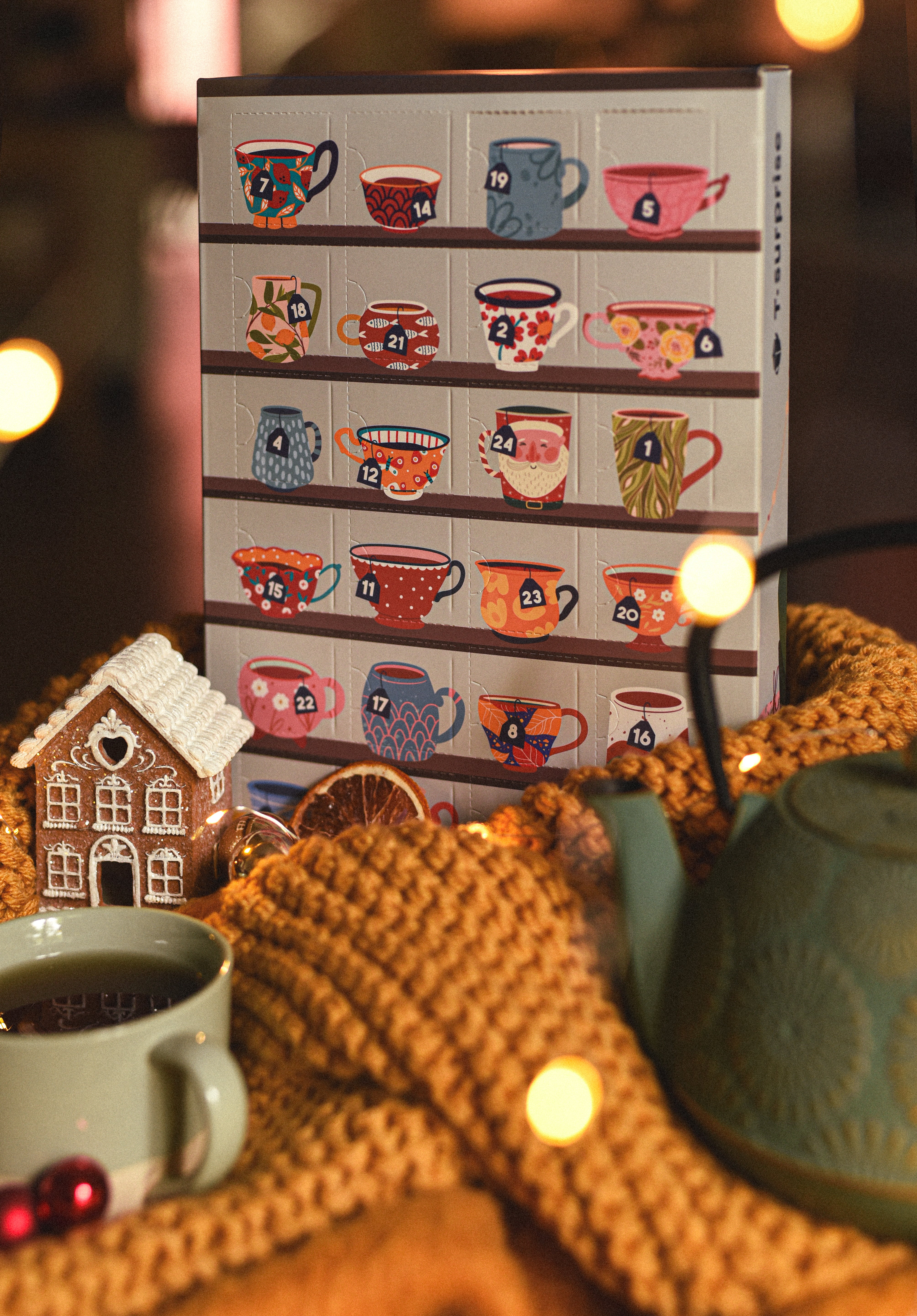 calendrier de l'avent de thés et infusions