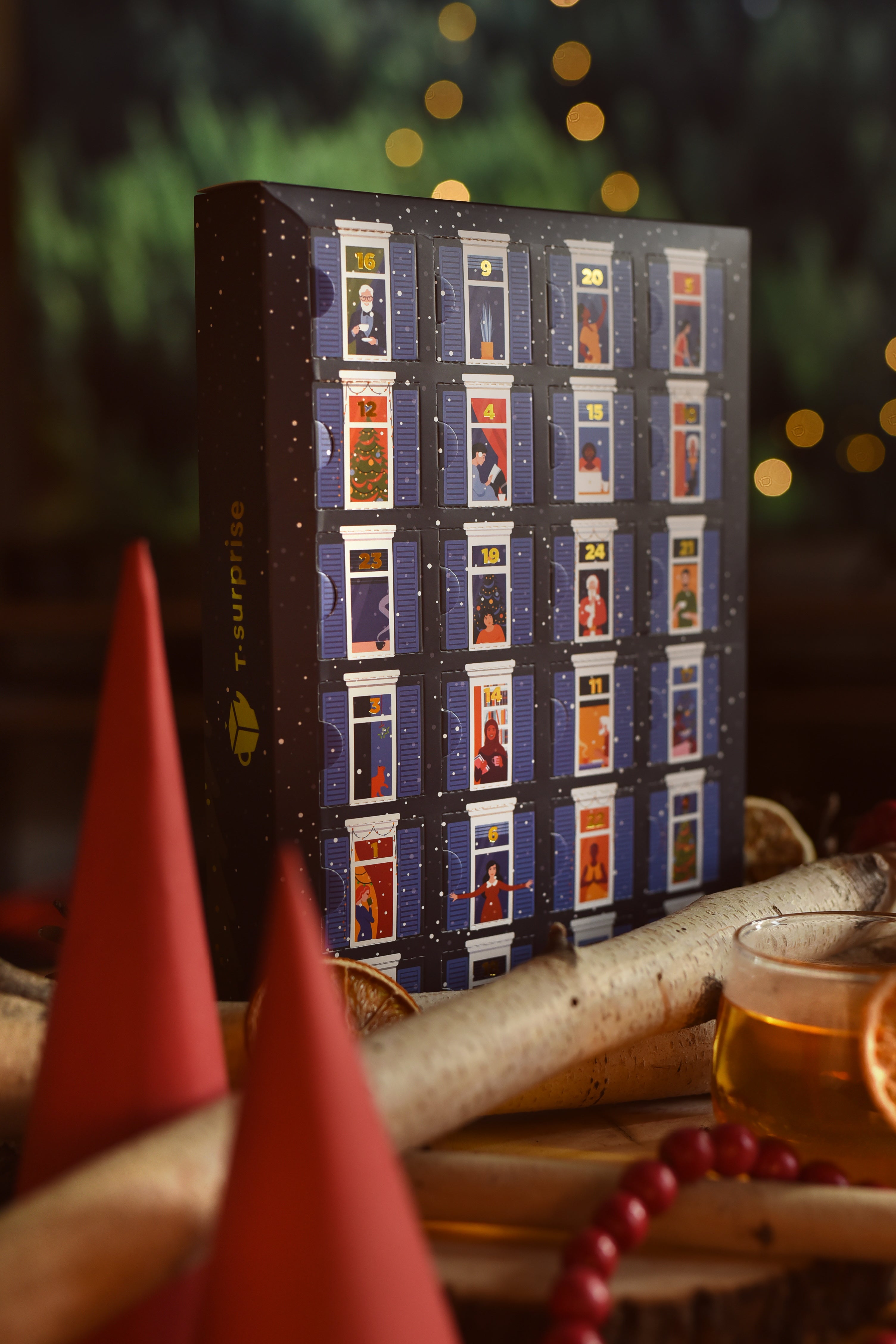 calendrier de l'avent de thés et infusions