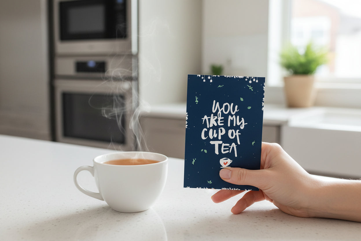 carte de souhait manusrcrite