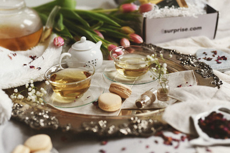 Coffret de thé et infusion pour la Saint Valentin