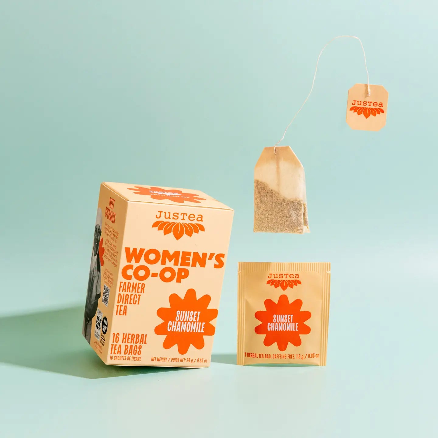 Sachets de thé à la camomille Sunset – Bio, Commerce équitable, Thé aux herbes