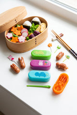 Moules à saucisses bento lapin et tortue – ensemble japonais