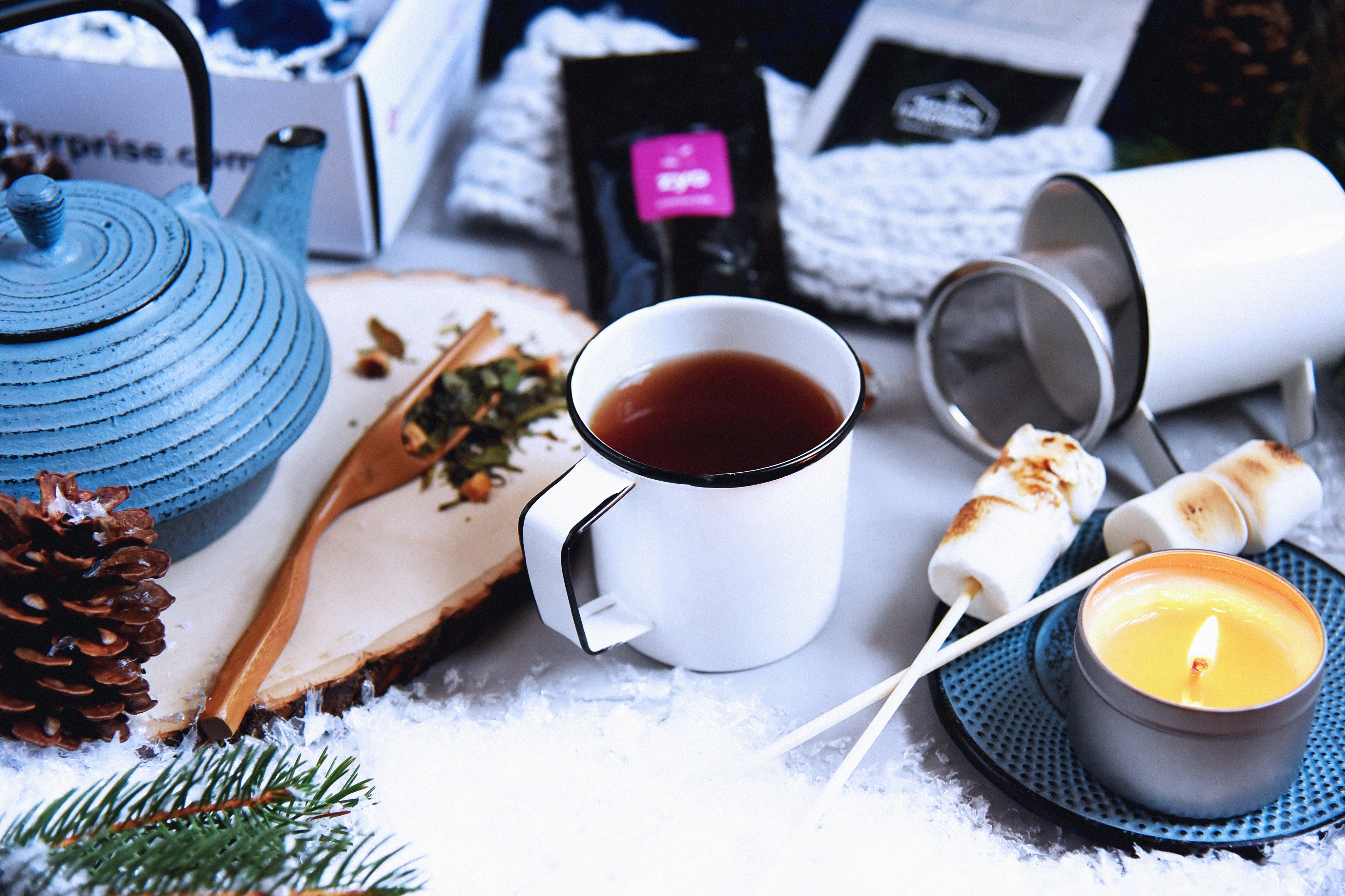 coffret de thés et infusions thème douceurs enchantés coffret 